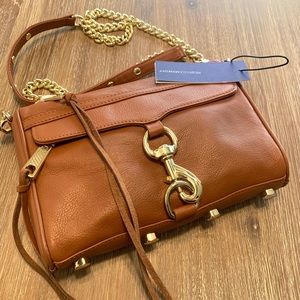 Rebecca Minkoff Mini MAC Crossbody - Almond - BNWT